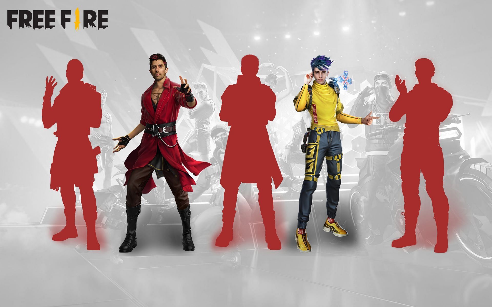 These characters are well-suited for rank-pushes in Free Fire (Image via Sportskeeda)