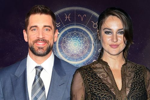 Aaron Rodgers and Shailene Woodley