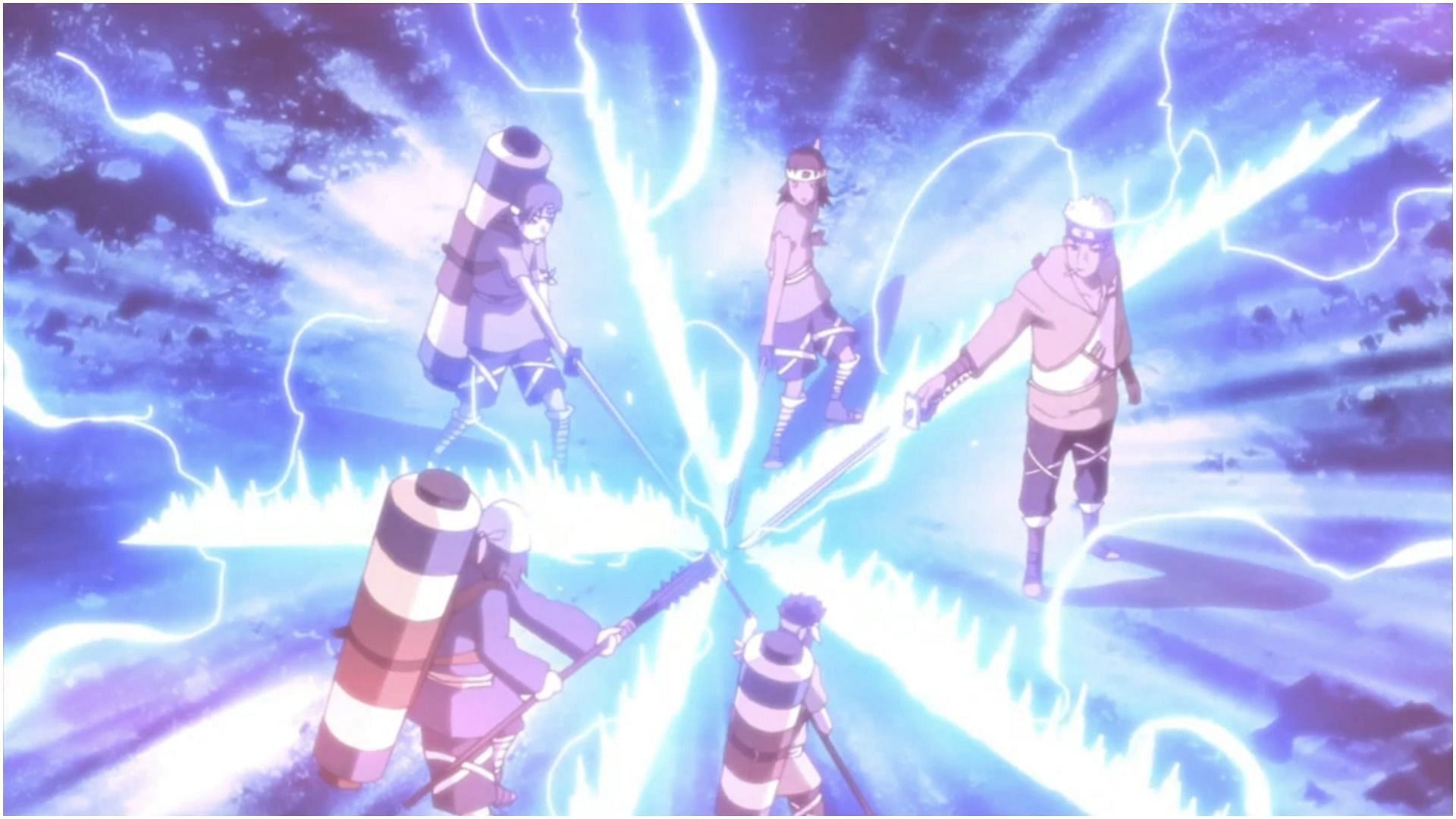 Lightning Release Co-Operation: Thunder Bomb as seen in Naruto (Image via Spotskeeda)