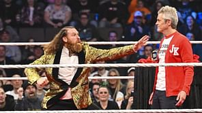 Johnny Knoxville knocks off Sami Zayn on WrestleMania debut
