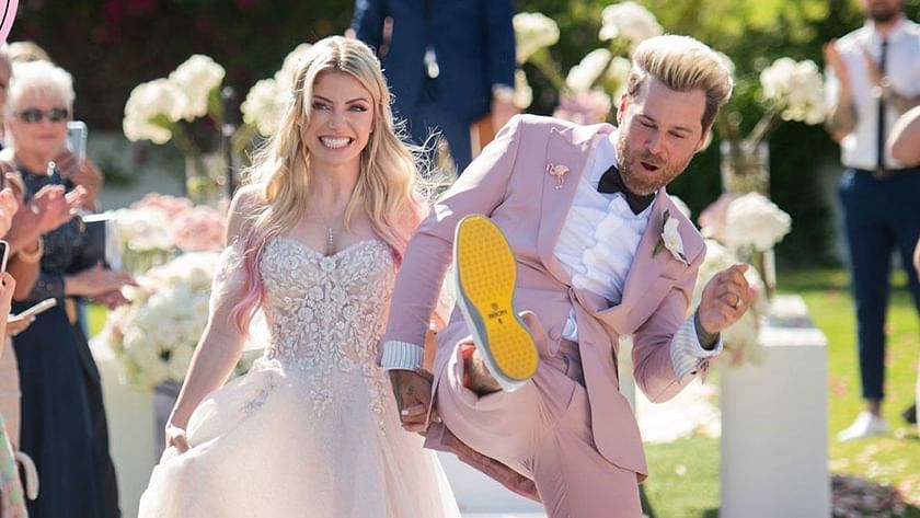 Wrestling 24 - Congratulations to Alexa Bliss and Ryan Cabrera on their  wedding! And….what the heck is Braun wearing. - Yaz (All YAZ wrestling)