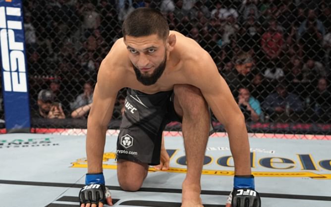 Khamzat Chimaev ready to return 'as fast as possible' once eyes have healed