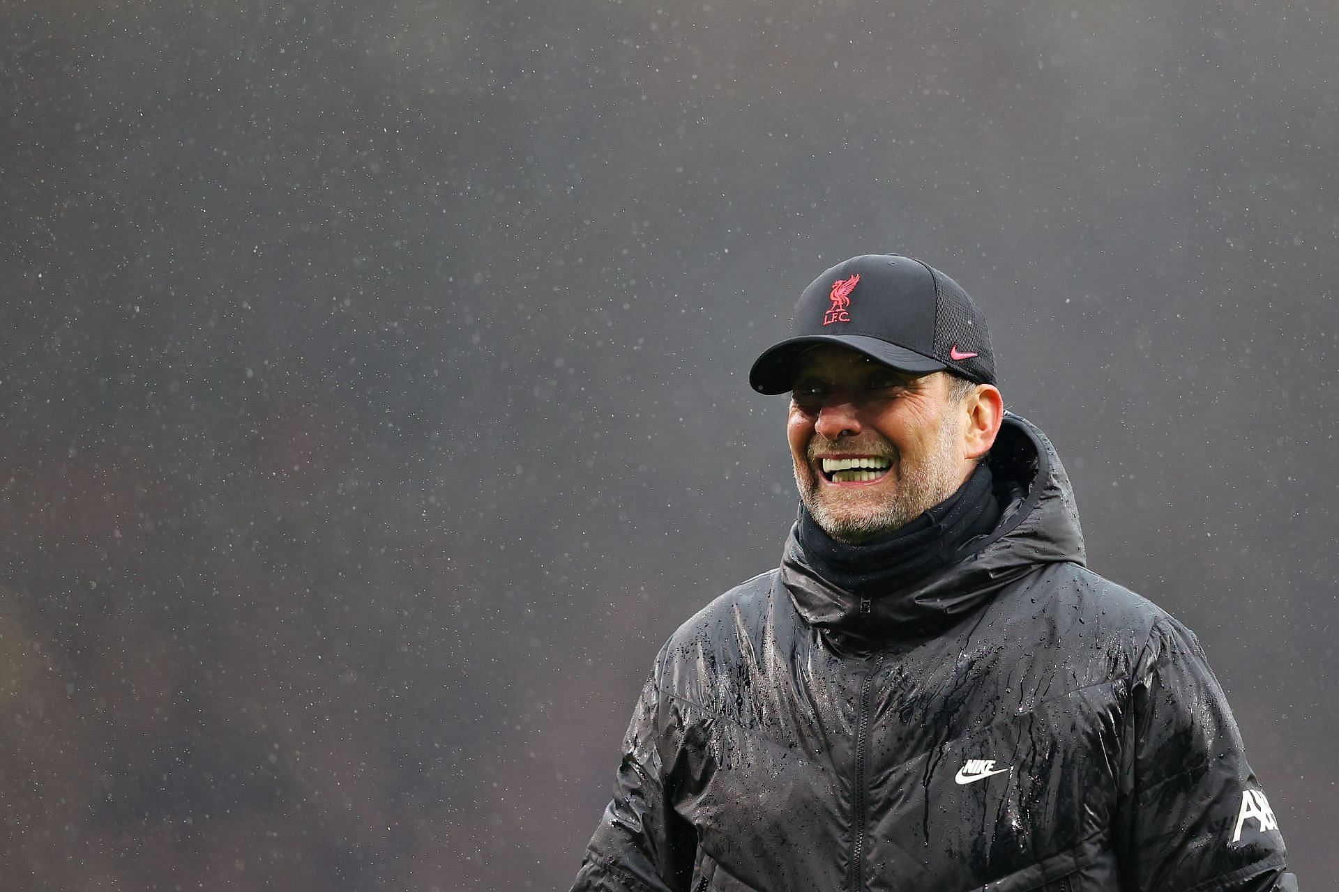 Reds boss Jurgen Klopp looks on during a match