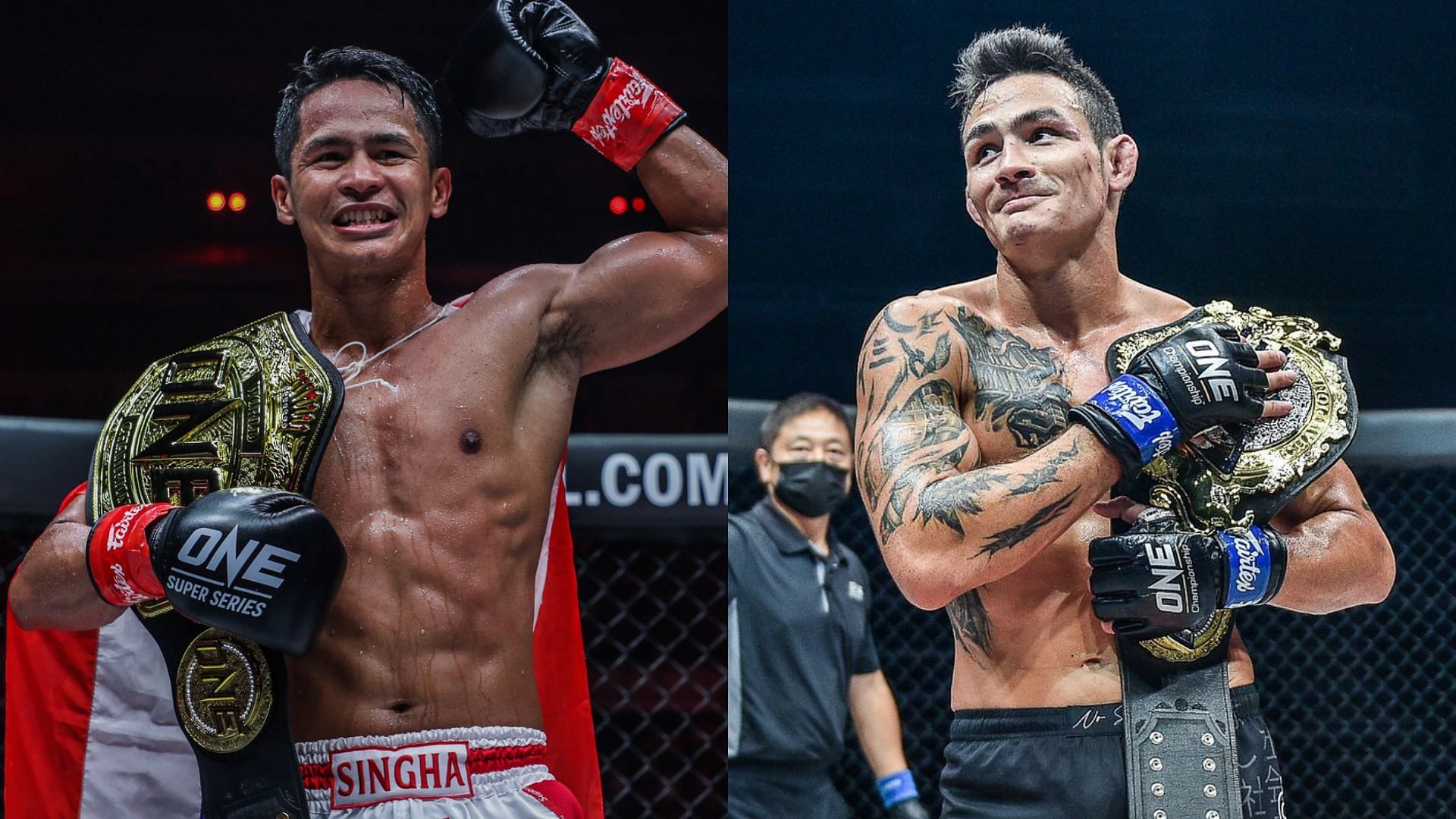 Superbon (left) and Thanh Le (right) [Photo Credits: ONE Championship]