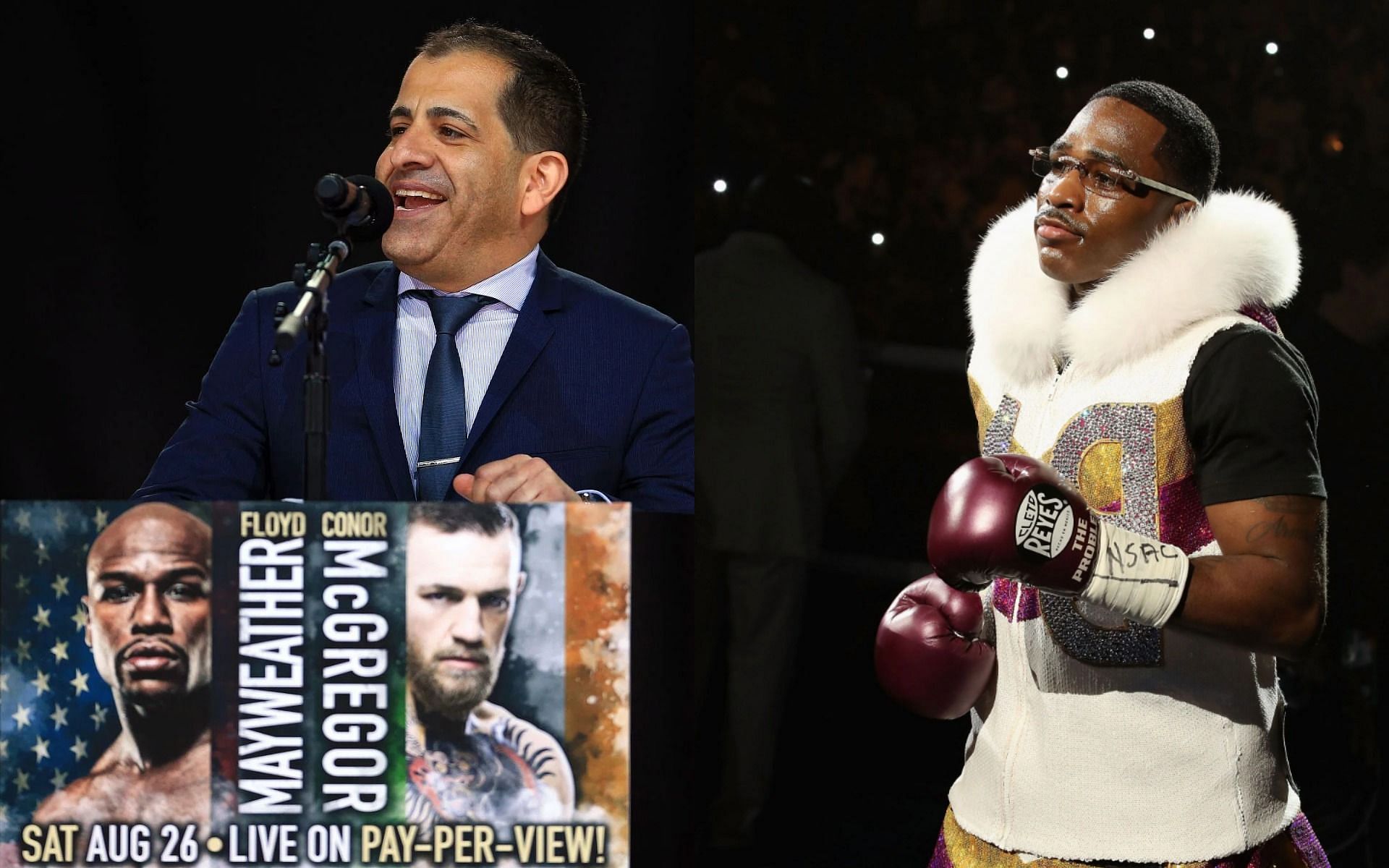 Stephen Espinoza (L) has revealed that Adrien Broner&#039;s (R) comeback fight is incoming.