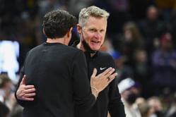 "Paul George or LeBron, well not this year” - Steve Kerr hilariously takes a subtle dig at LA Lakers as they get eliminated from playoff contention
