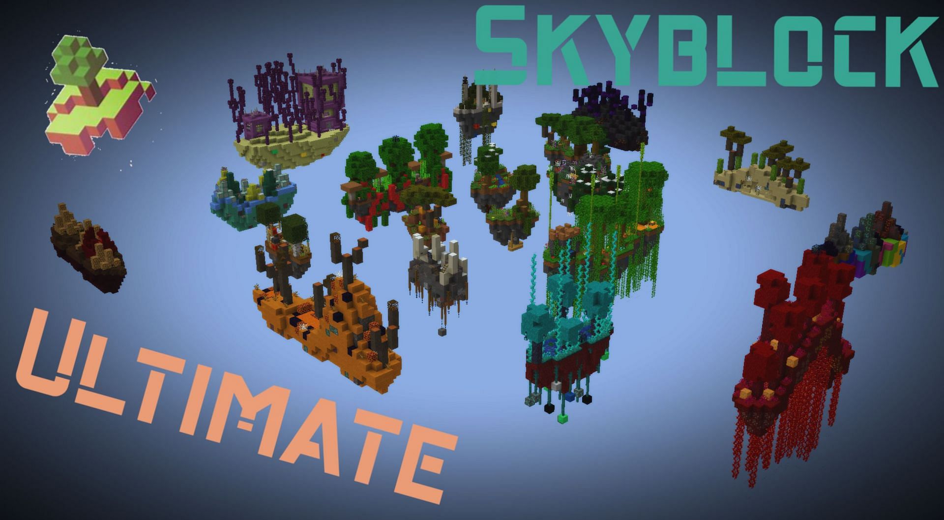 This SkyBlock map requires players to think a little outside the box (Image via MinecraftMaps)