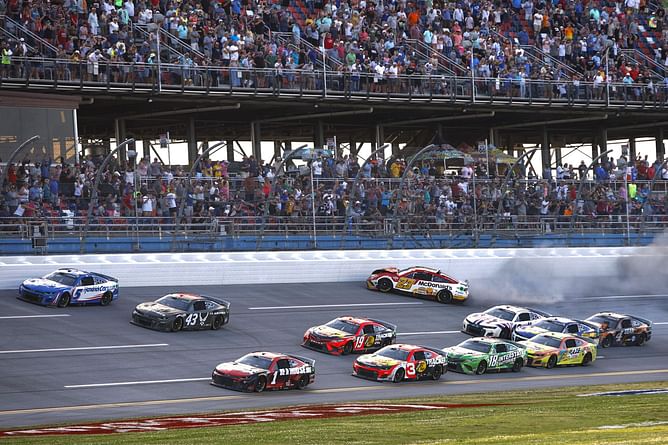 "I wish I would have stayed at the bottom" - Erik Jones believes he 'had a shot' at the GEICO 500 win at Talladega Superspeedway