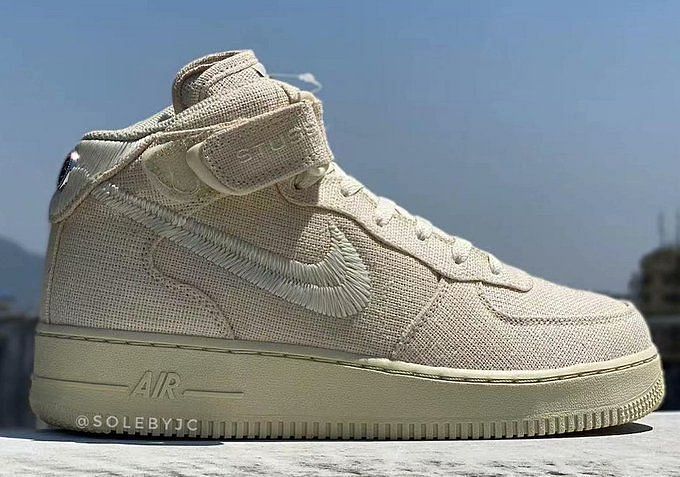 Stussy X Nike Air Force 1 Mid Fossil: Everything we know so far