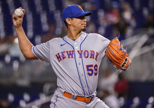 Carlos Carrasco and the New York Mets look to complete the sweep Wednesday.