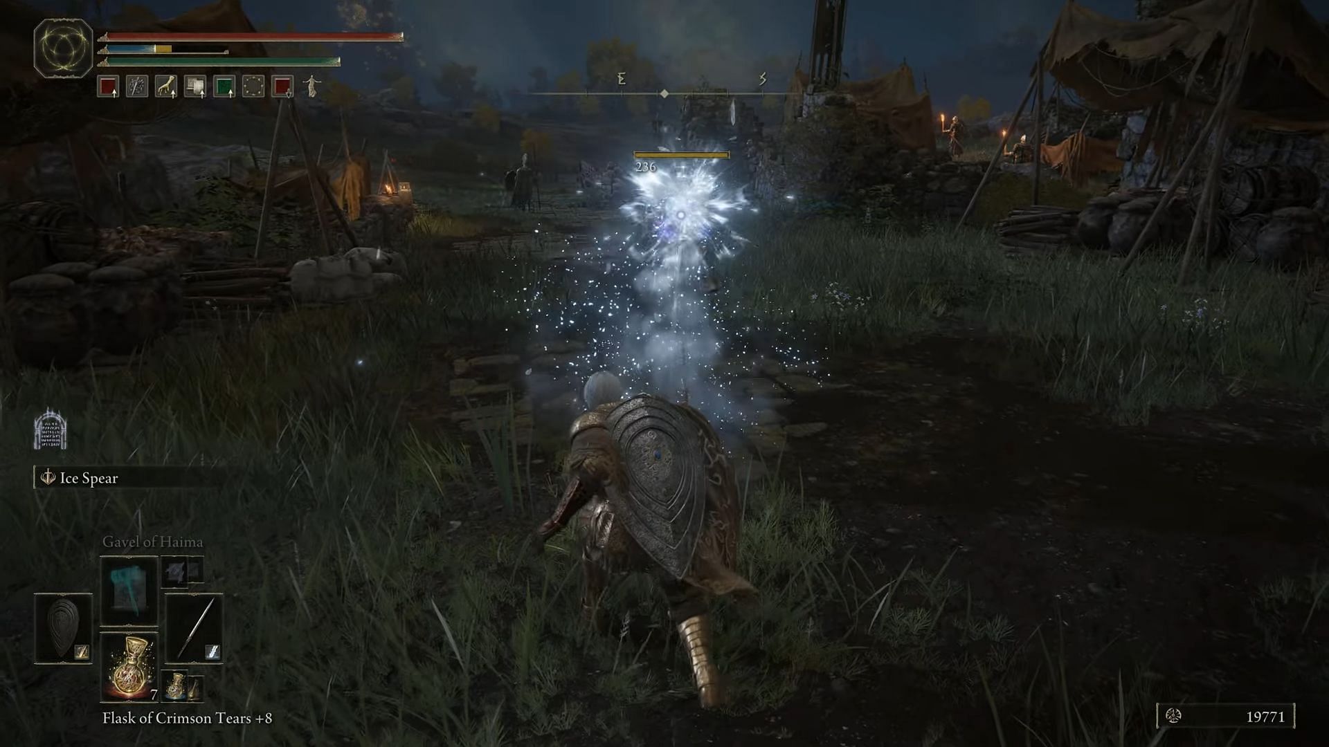 Ice Spear is a powerful skill that can deal some significant damage to enemies (Image via EternityInGaming/Youtube)