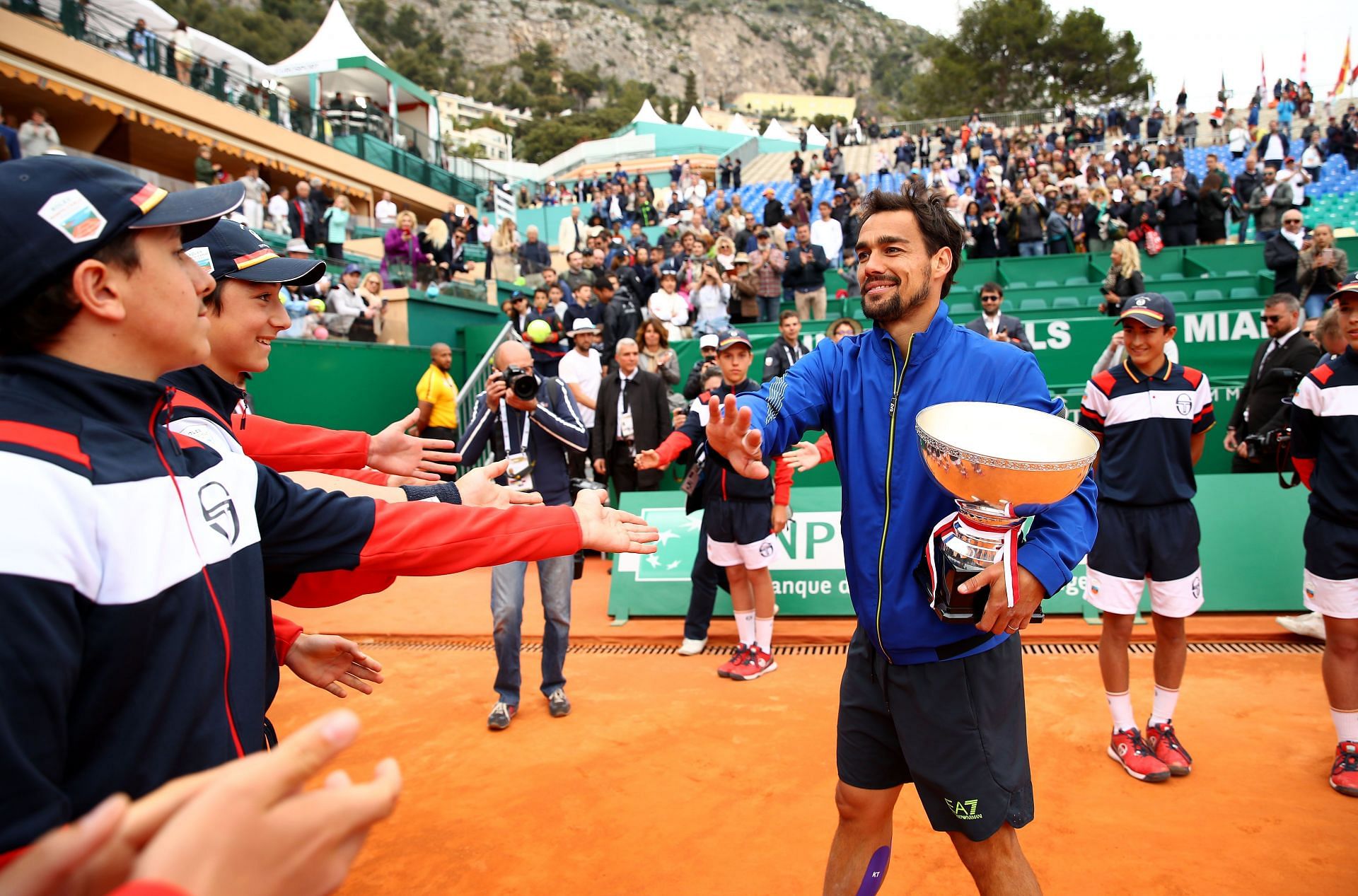 Fabio Fognini won his only Masters 1000 title on clay.