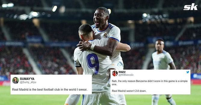 Twitter erupts as Real Madrid inch closer to La Liga title with 3-1 win over Osasuna
