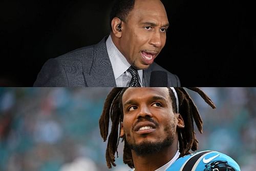 Stephen A. Smith and Cam Newton