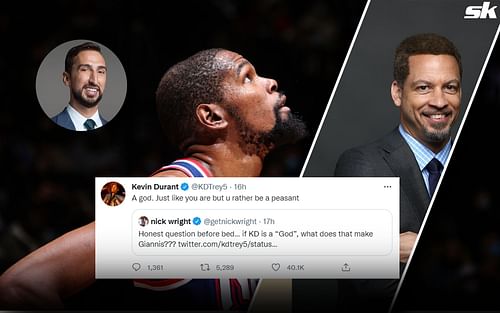 Chris Broussard comments on Kevin Durant's squabble with Nick Wright