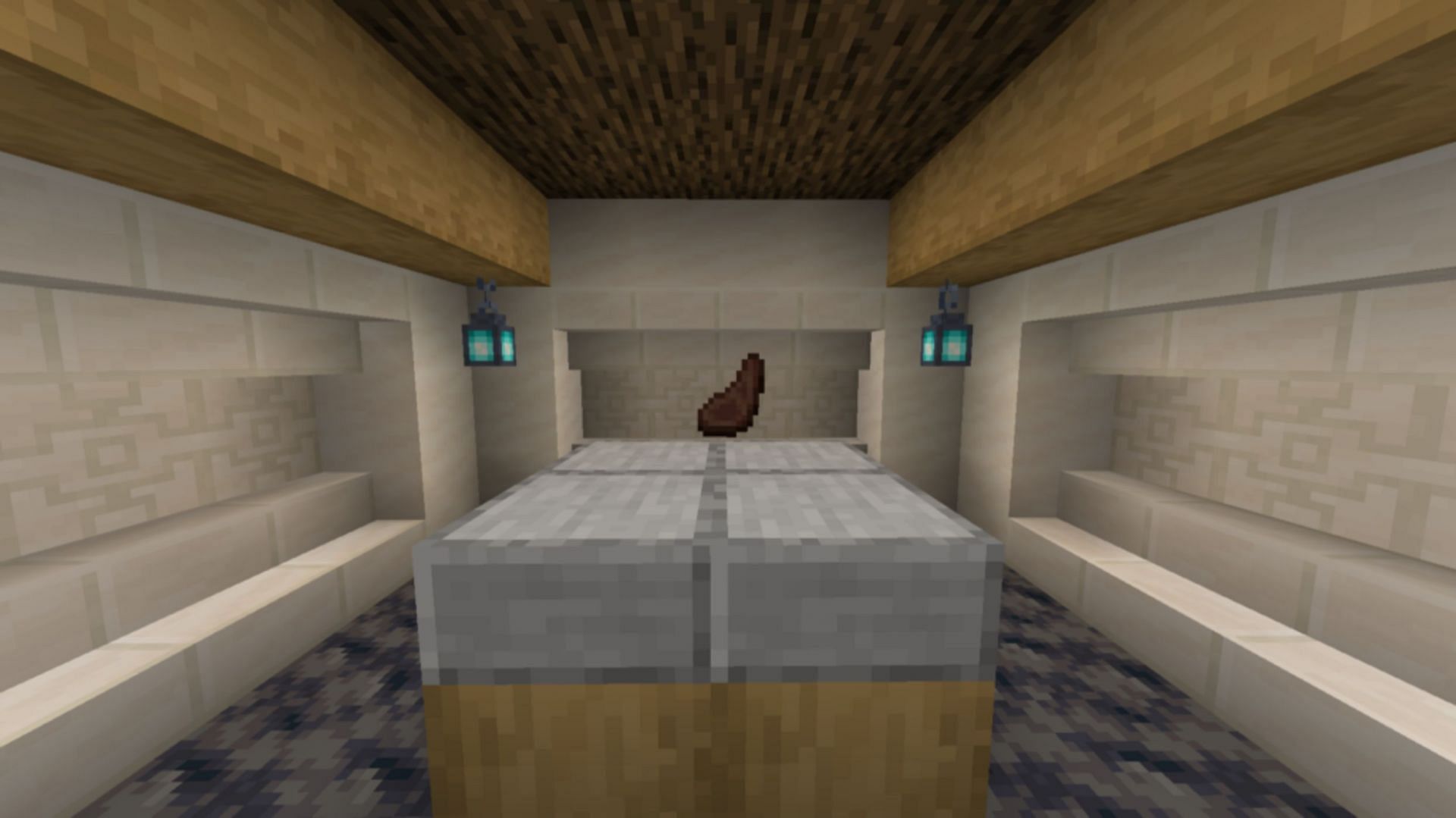 Mutton provides less hunger quality but is more plentiful on average (Image via Mojang)