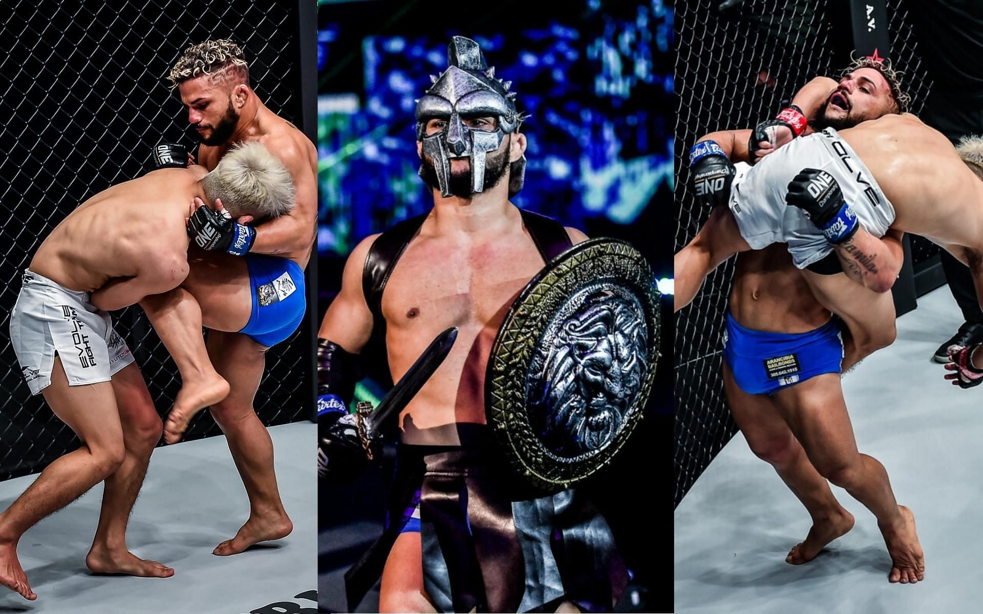 At 4&#039;11&quot;, Gustavo Balart is the shortest male fighter in ONE Championship. (Images courtesy of ONE Championship)
