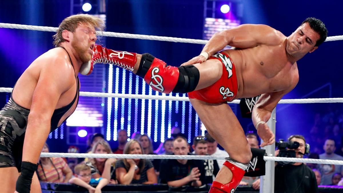 Del Rio clashes with Jack Swagger