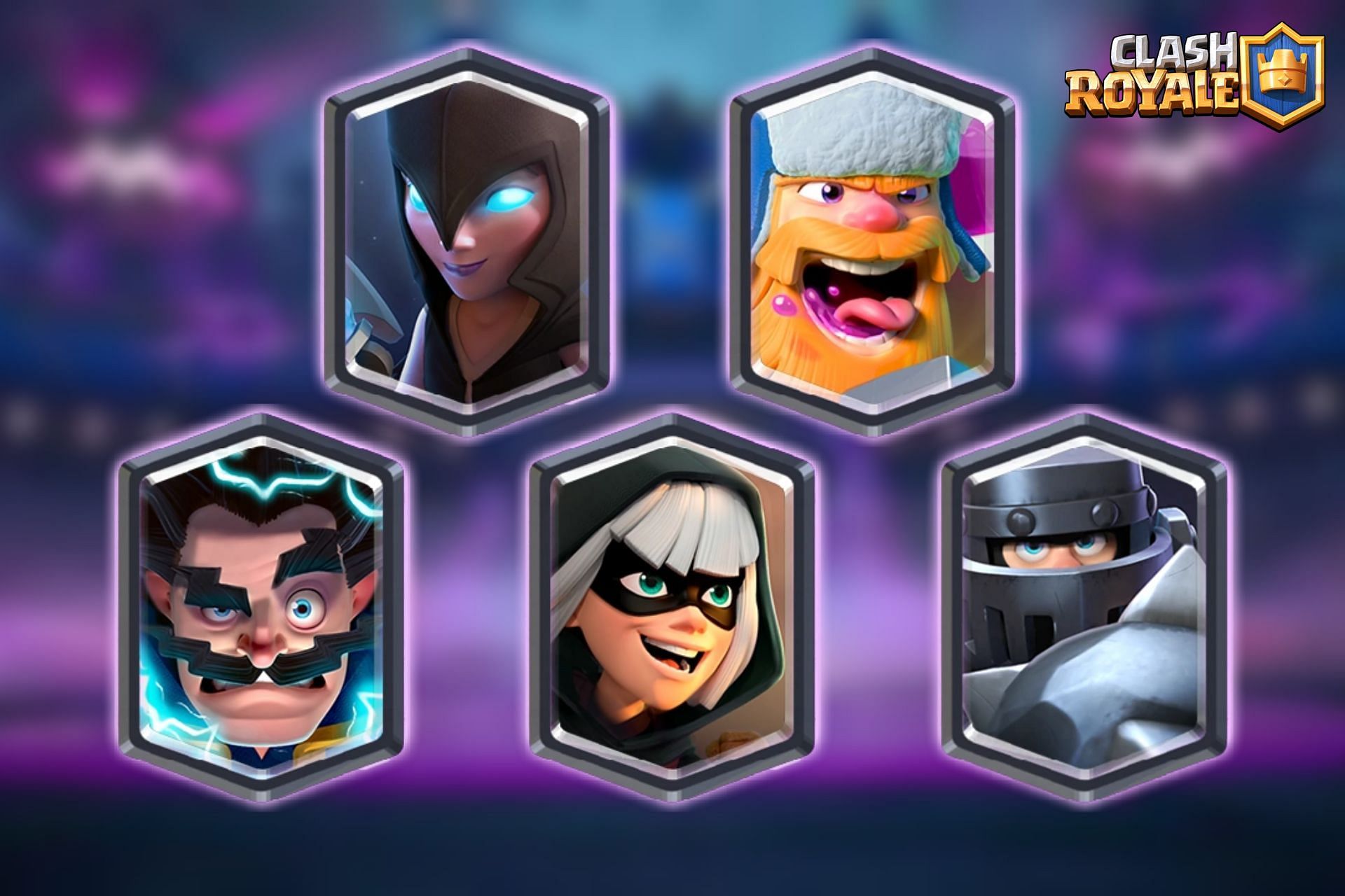 5 best Legendary cards to use in Miner Mine for Gold challenge in Clash Royale (Image via Sportskeeda)