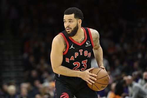 Fred VanVleet #23 of the Toronto Raptors