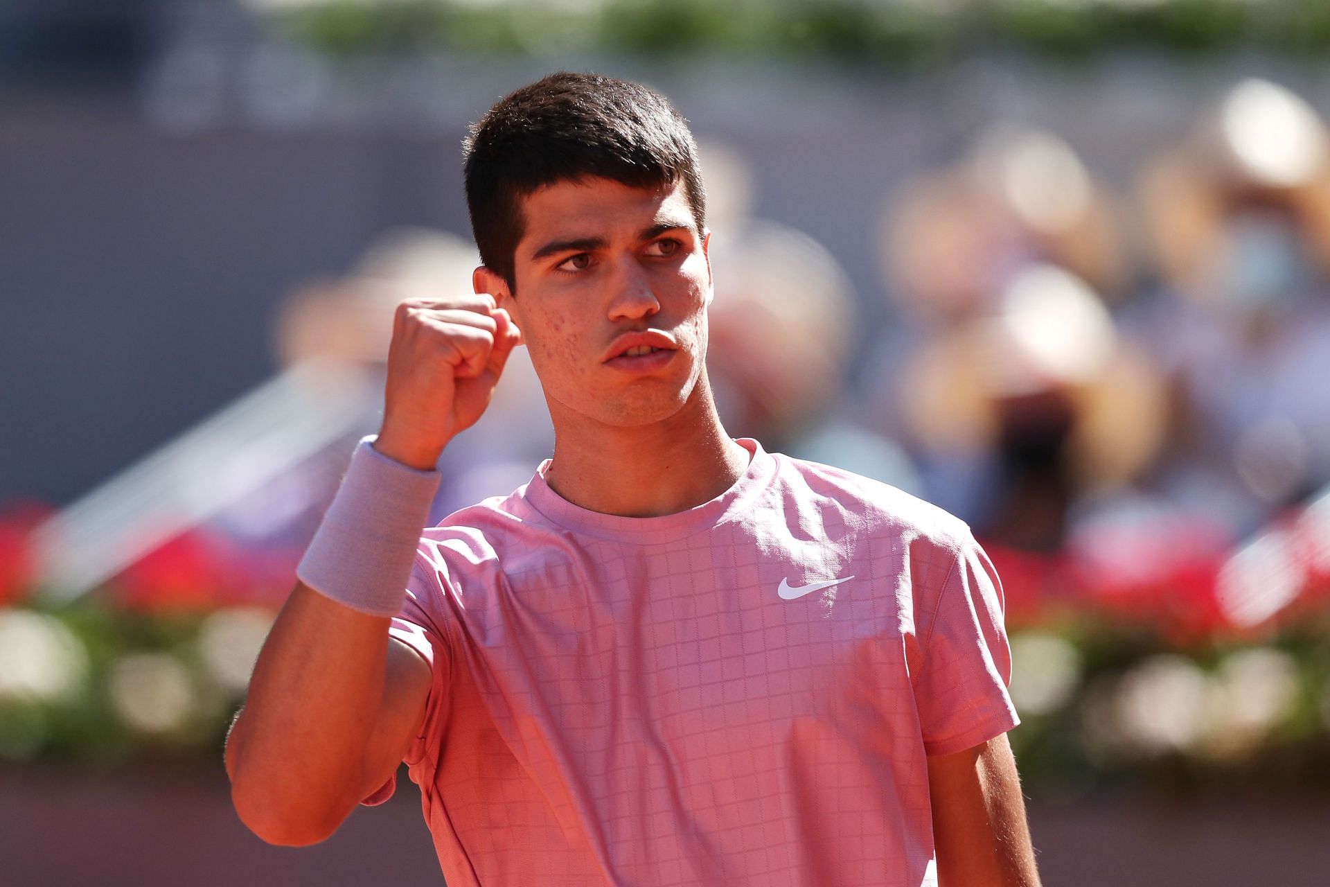 Carlos Alcaraz broke his idol&#039;s record to become the youngest match-winner at the Madrid Open