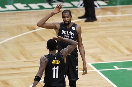 Kevin Durant left the stability of the Golden State Warriors to form a superteam with Kyrie Irving in Brooklyn. [Photo: The Washington Post]