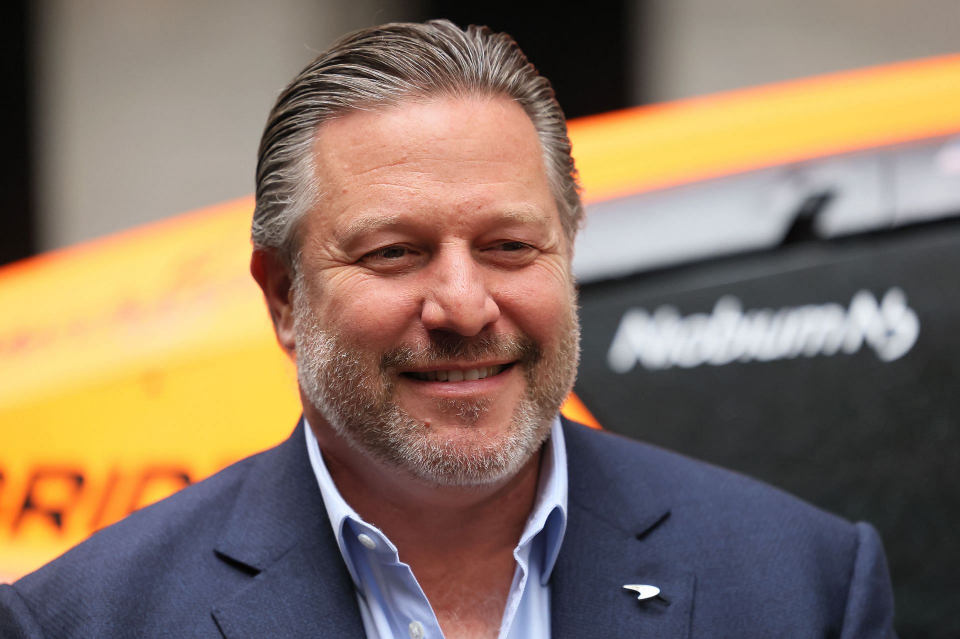 Zak Brown at the MX Extreme team event in New York (Photo by Michael M. Santiago/Getty Images)