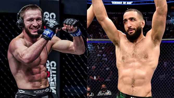 Saygid Izagakhmaev trains with Belal Muhammad ahead of UFC welterweight's Vicente Luque rematch