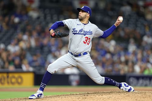 David Price on the Mound in Dodgers blue