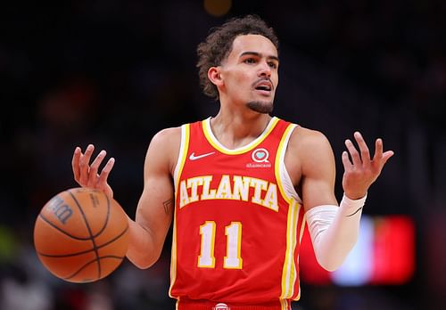 Trae Young #11 of the Atlanta Hawks