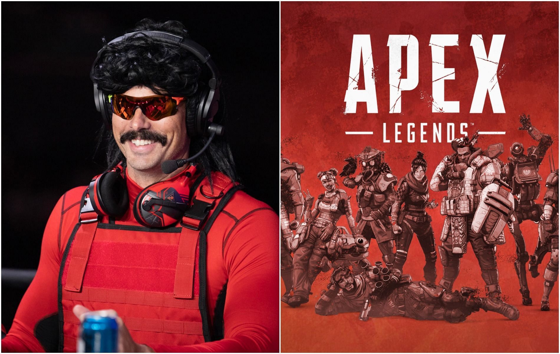 Dr DisRespect proposes a new matchmaking change in Apex Legends (Images via Dr DisRespect and Respawn)