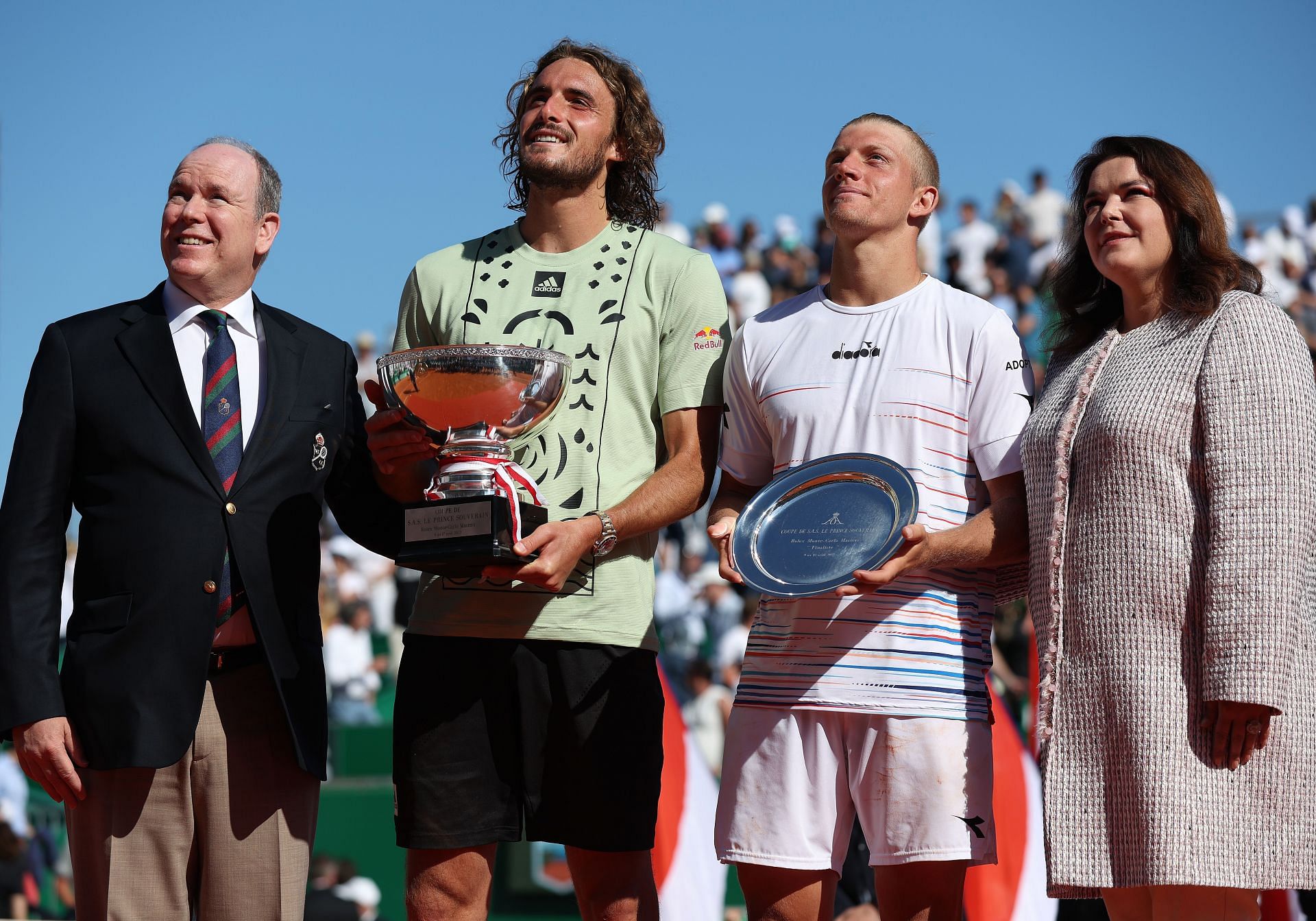 Stefsanos Tsitsipas won the Monte-Carlo Masters after beating Alejandro Davidovich Fokina in the final
