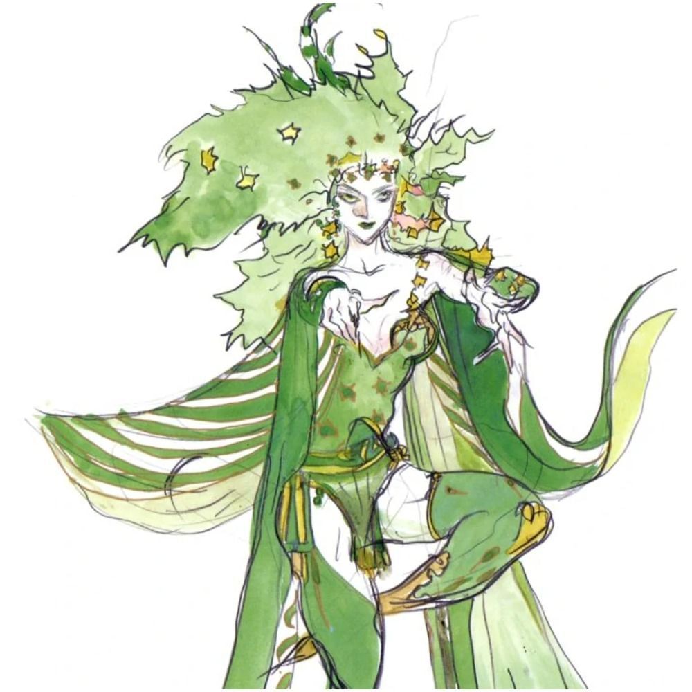 Rydia of Mist goes from a terrified little girl to a mature, confident woman through FFIV (Image via Square Enix)