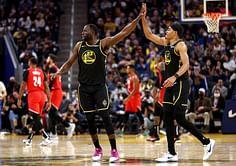 "That's probably why Jordan lost Most Improved Player" - Draymond Green claims he will start a petition on Change.org to change the MIP award's name if Jordan Poole doesn't win