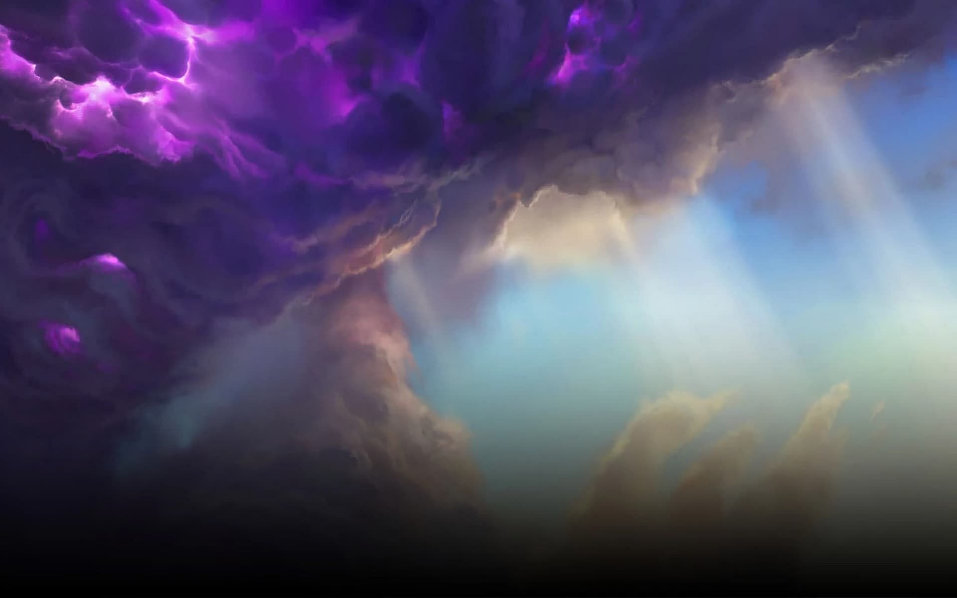 The Storm creates the end-game zones in Fortnite (Image via Epic Games)