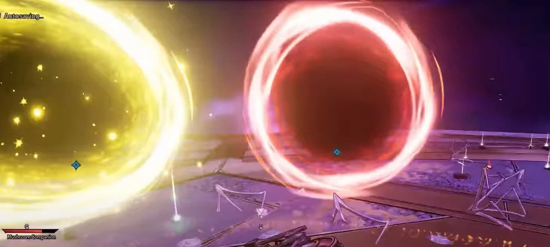 The red portal at the end of the Chaos Chamber leads to a secret boss (Image via Gearbox Software)