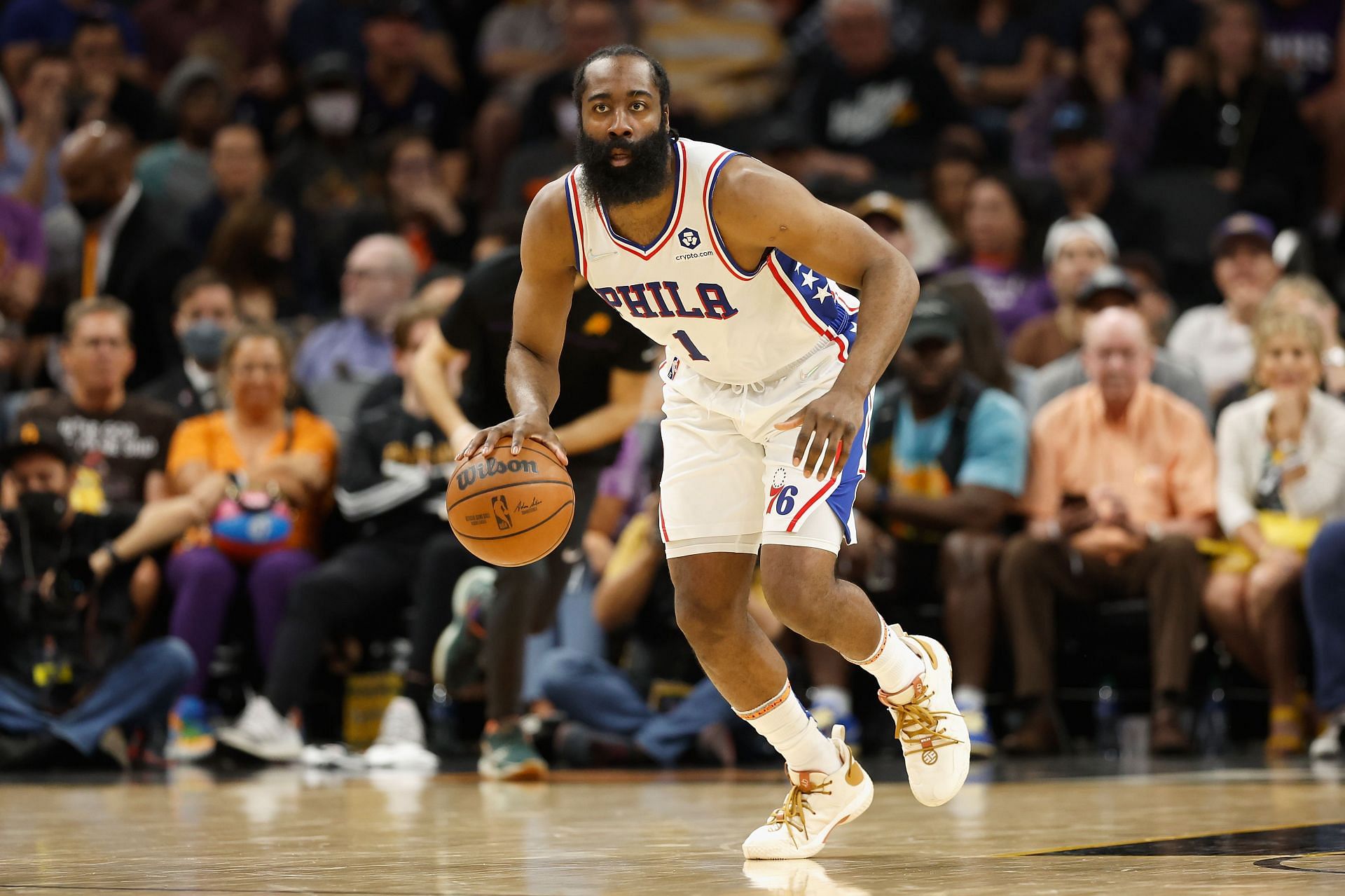 Philadelphia 76ers guard James Harden