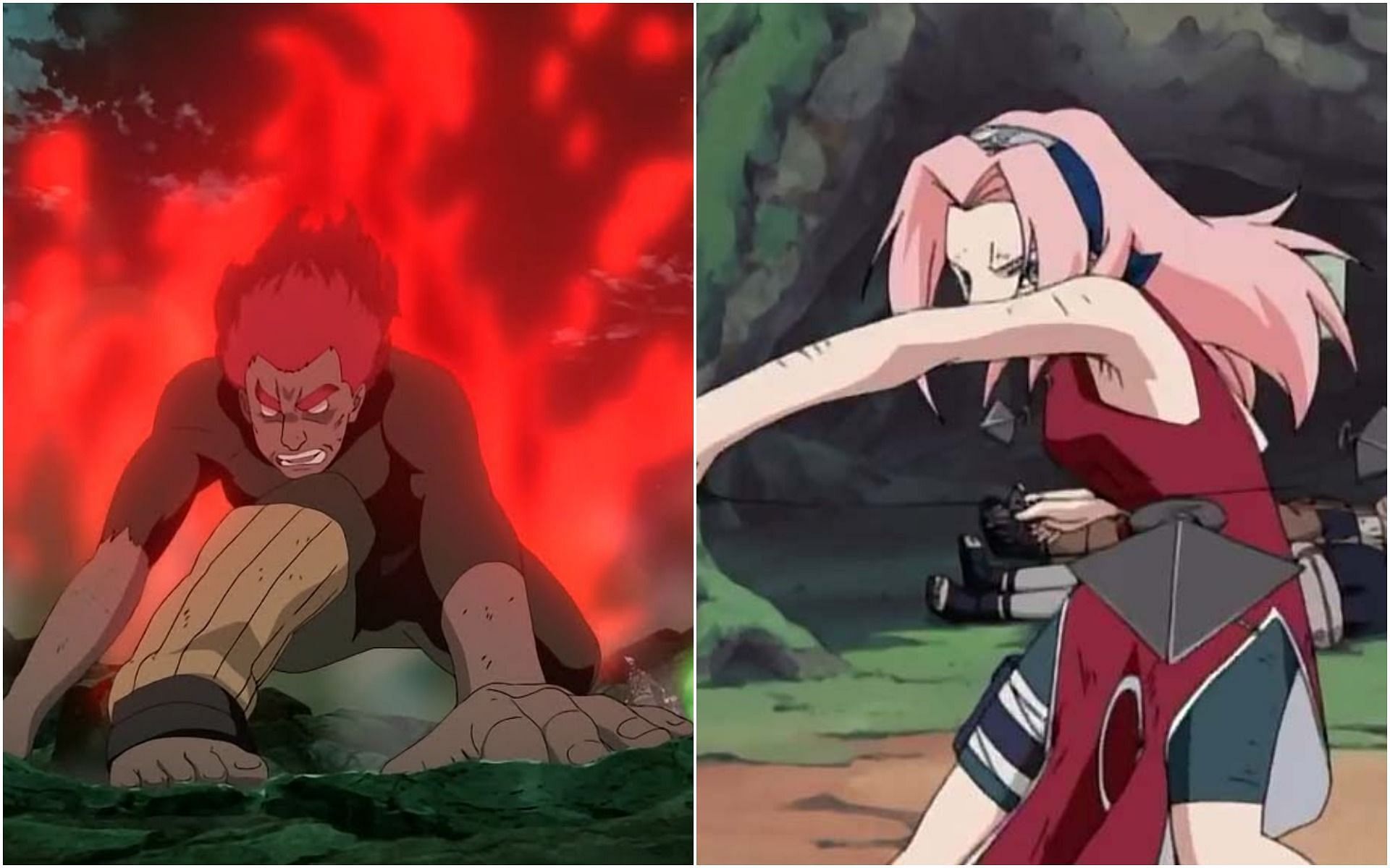 Comparing some of the fights that took place over the course of the Naruto series (Image via Pierrot)