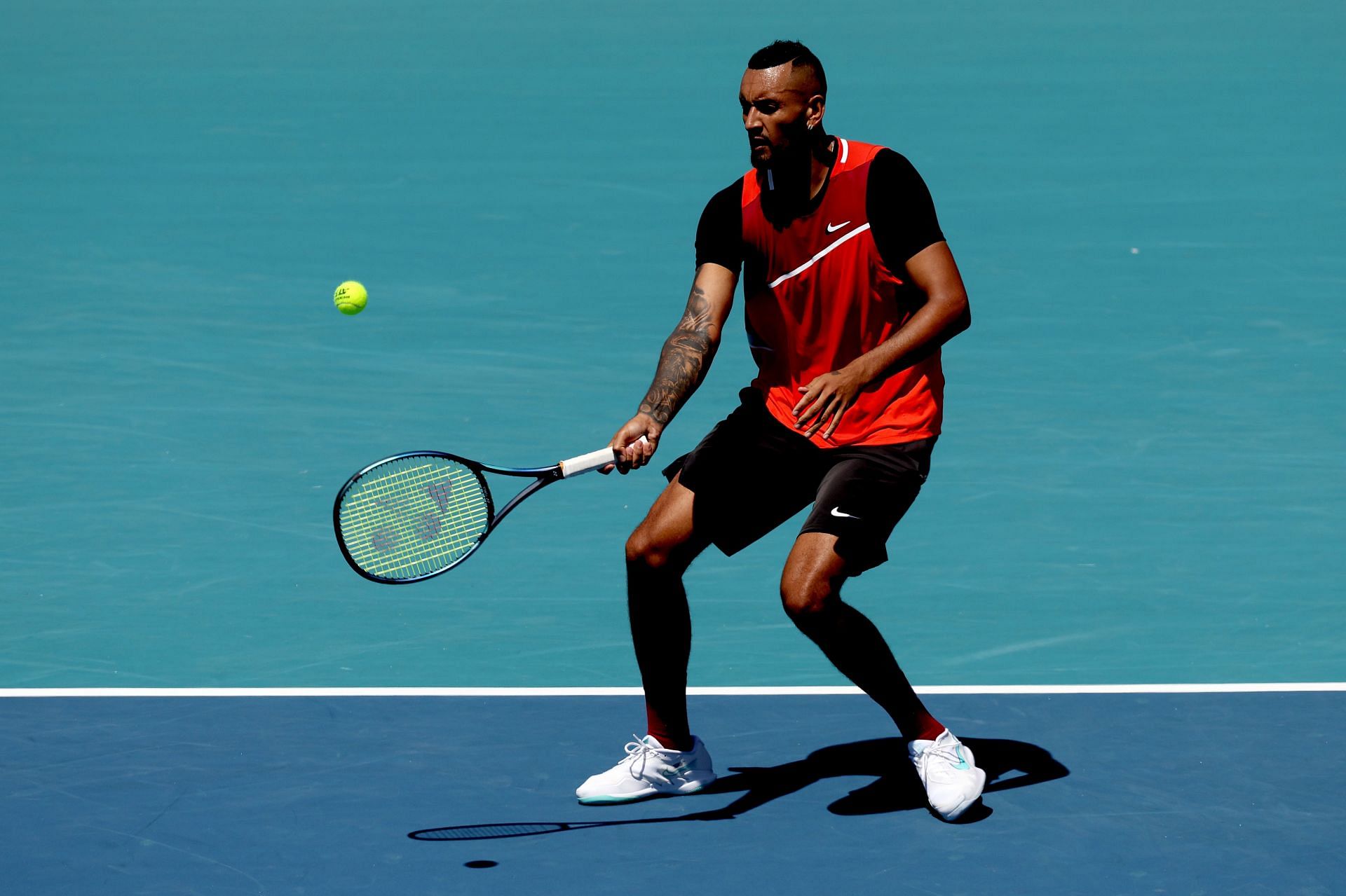 Nick Kyrgios at the 2022 Miami Open