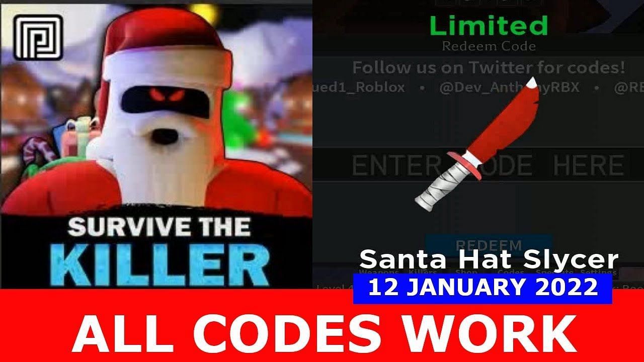 Some codes released for Roblox Survive the Killer have expired (Image via Berlian kecil / YouTube)