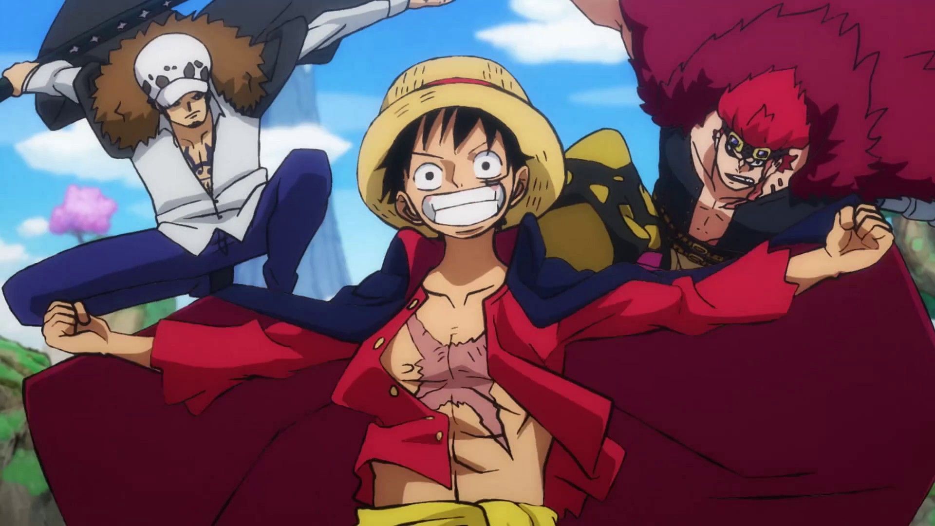 One Piece Episode 1016: Roof Piece continues, the three captains