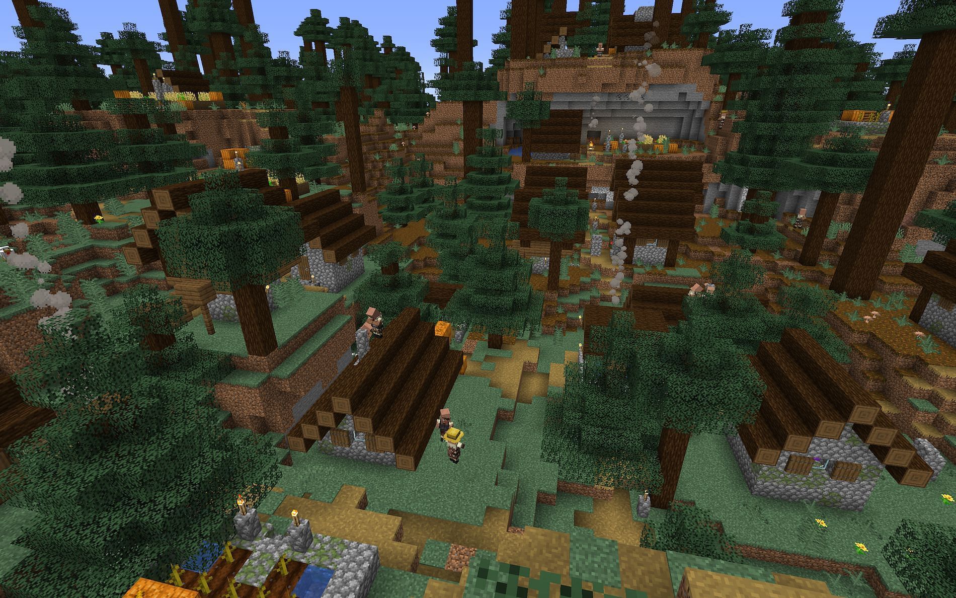 7 best Minecraft seeds for finding Taiga villages