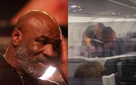 Mike Tyson draws blood from passenger after continuously punching him in the face following altercation