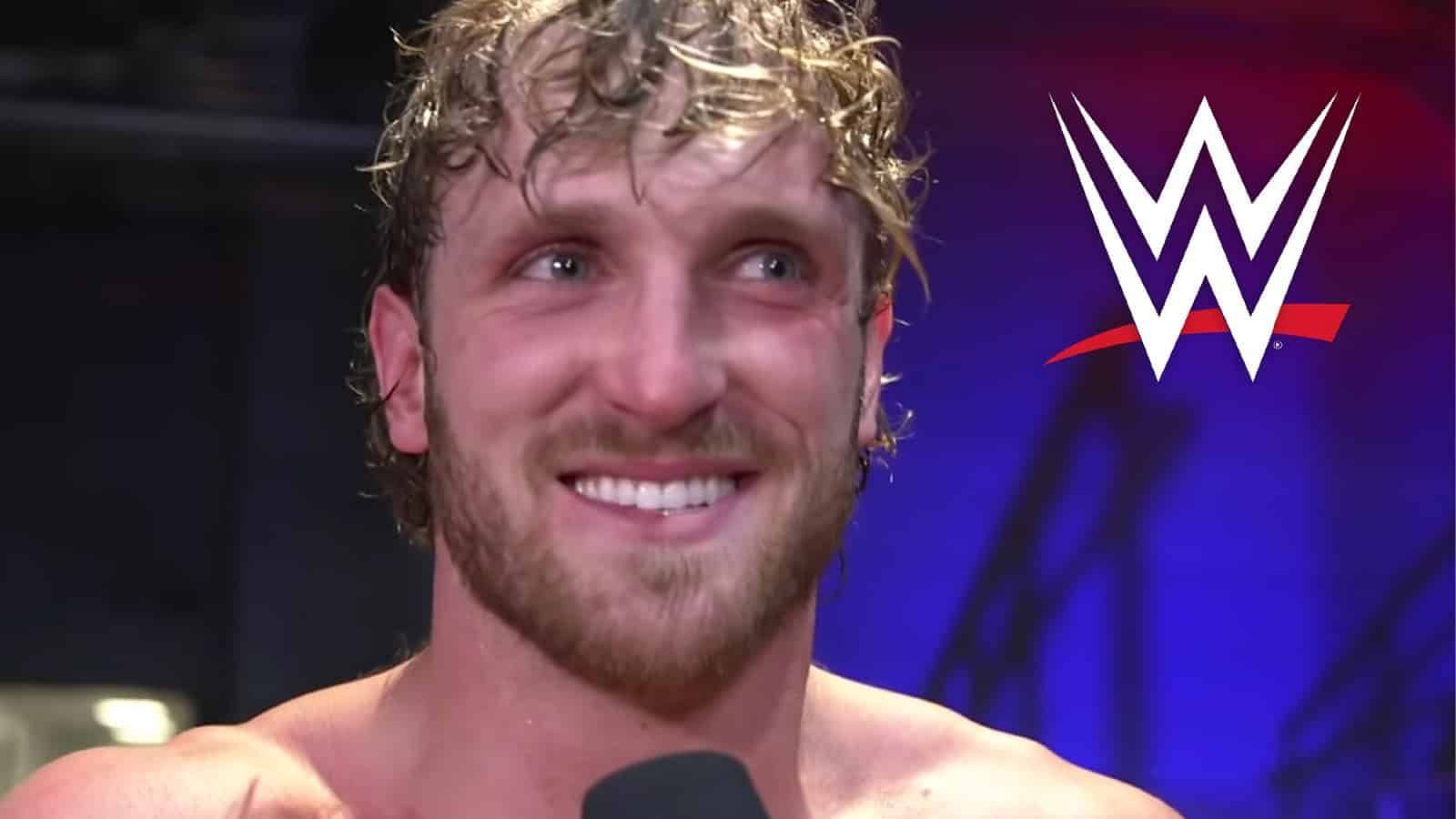 Logan Paul made his WWE debut at WrestleMania