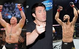 "Monsters don't talk"- Chael Sonnen suggests Khamzat Chimaev should build his persona similar to the way Brock Lesnar did