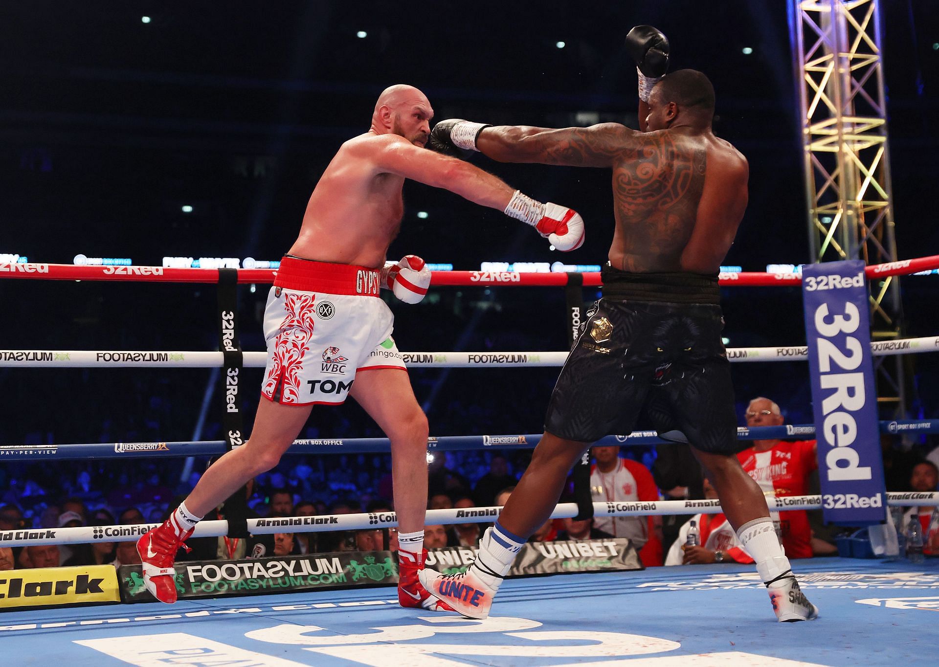 Dillian Whyte would like a rematch with Tyson Fury.