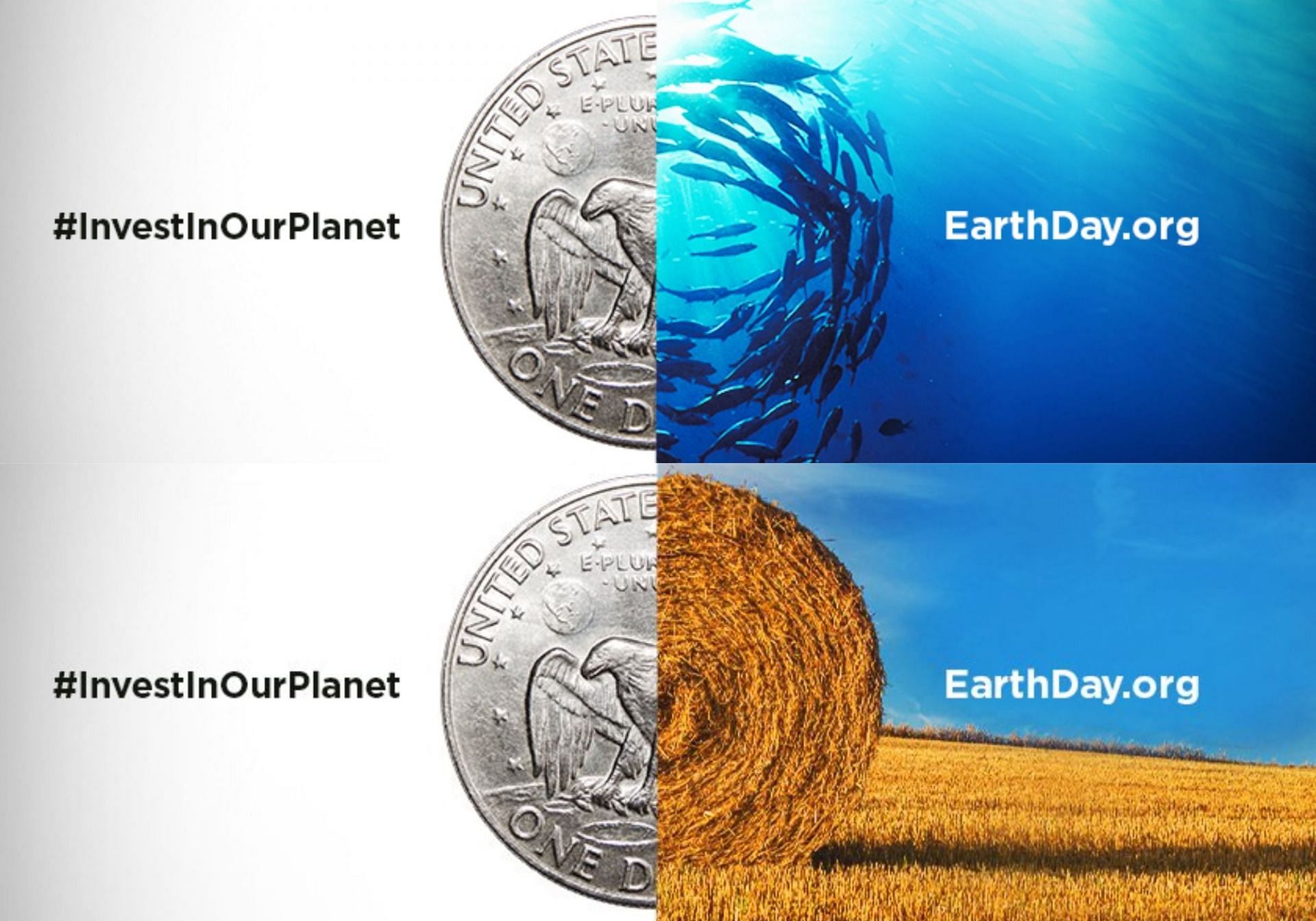 The theme for 2022&#039;s event is &#039;Invest In Our Planet&#039; (Images via EarthDay.org/Twitter)