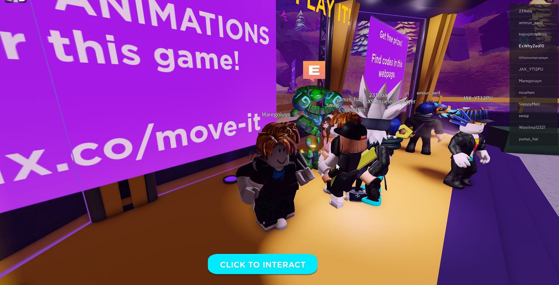 Other codes can also be used if they want to receive free items within the game (Image via Roblox)