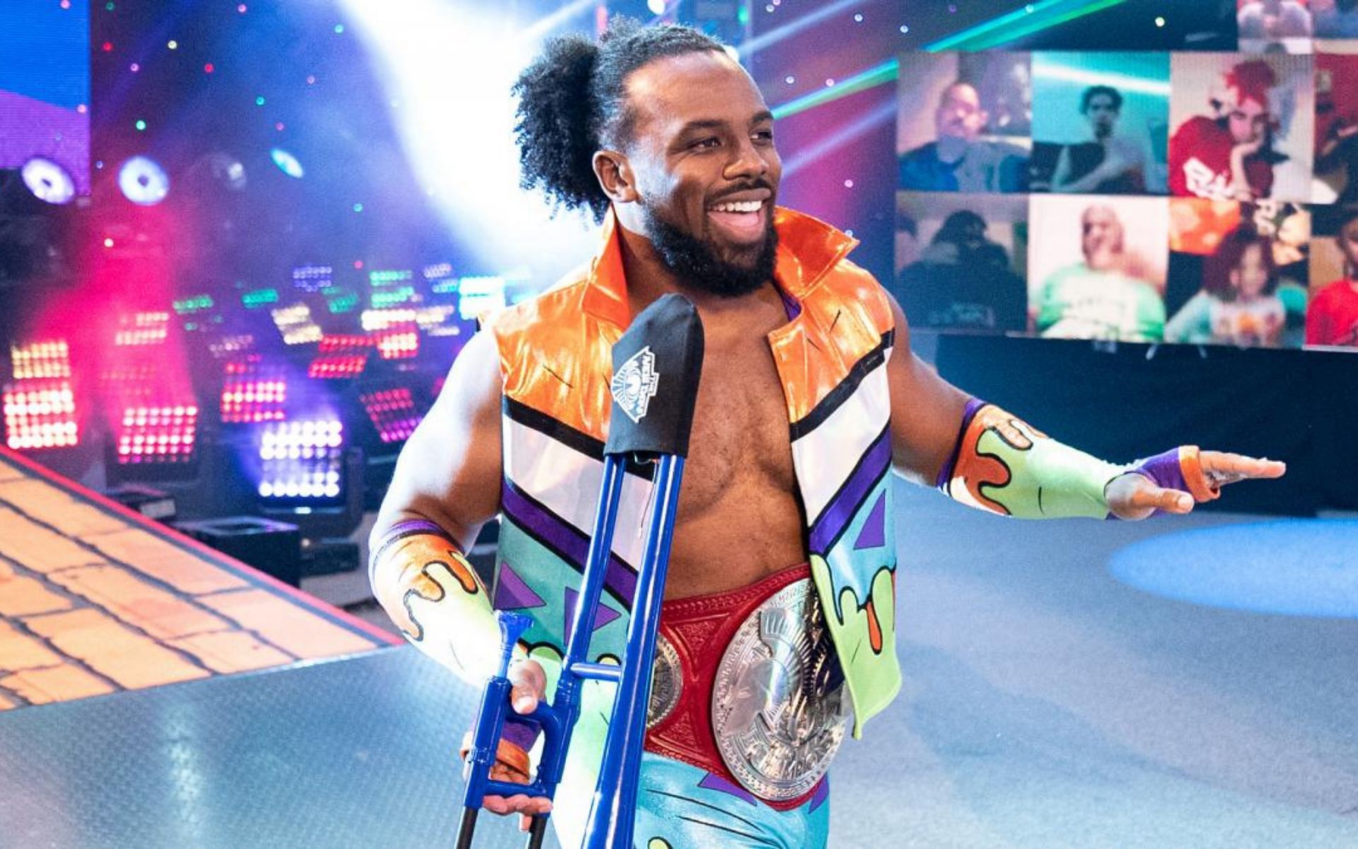 Xavier Woods was in action in SmackDown this week.