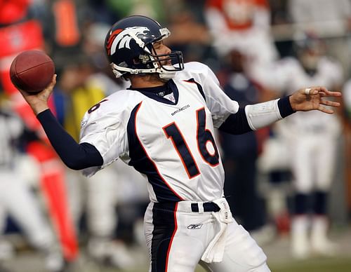 Former Denver Broncos quarterback Jake Plummer